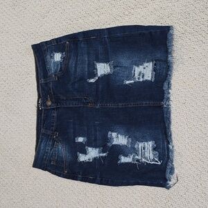 Denim Mini skirt